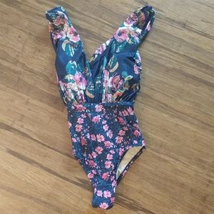 NWOT Anthropologie Allihop Zinnia Swimsuit